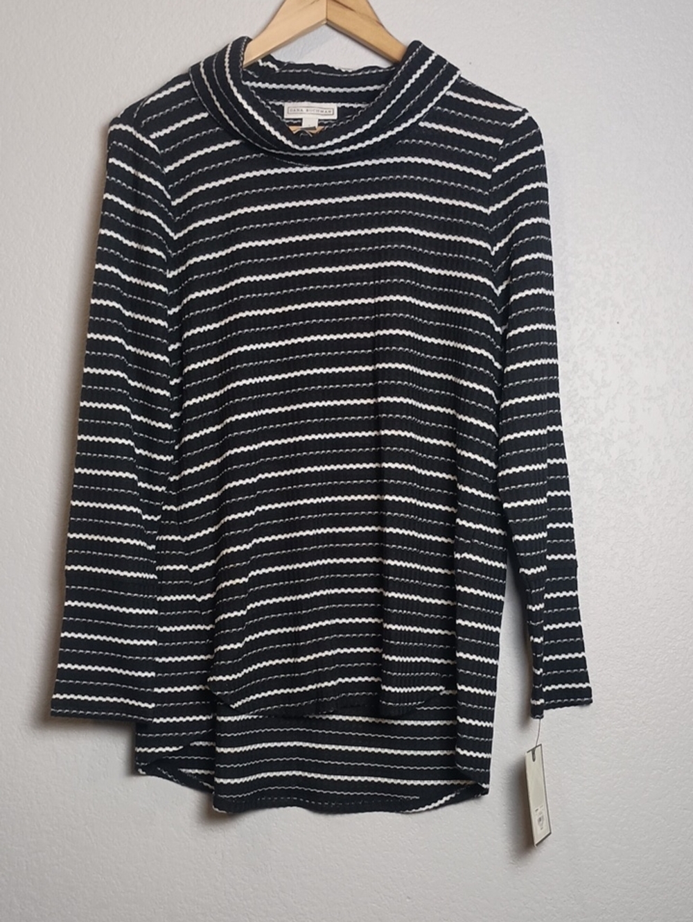 NWT Dana Buchman Cowl Neck Long Sleeve